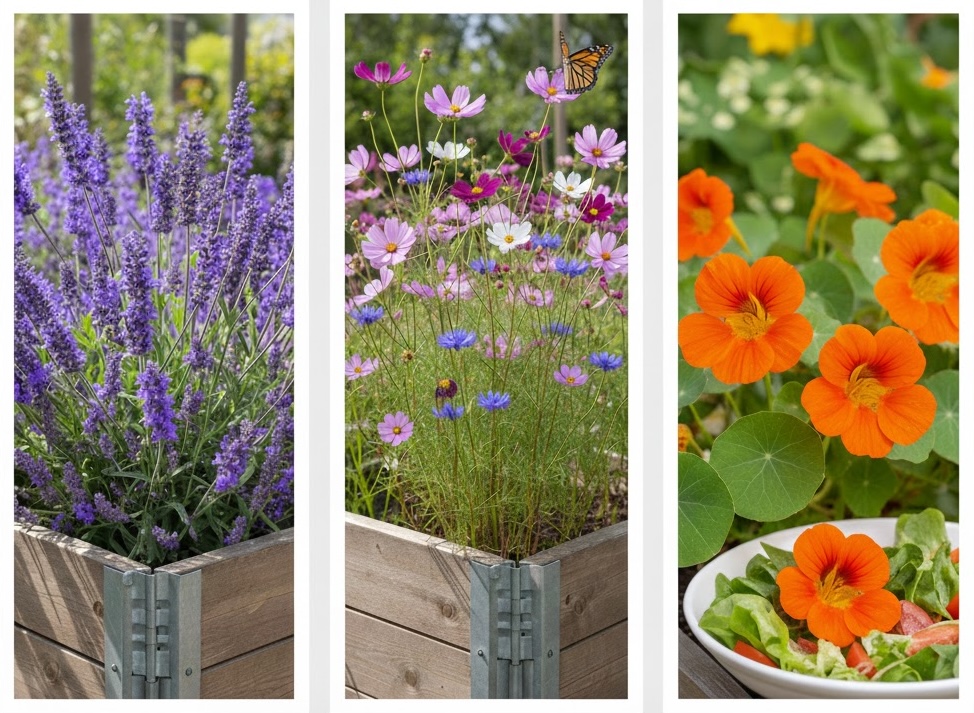 Verschillende bloemtypes