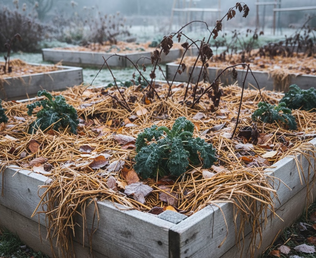Mulch als bescherming in verschillende omstandigheden