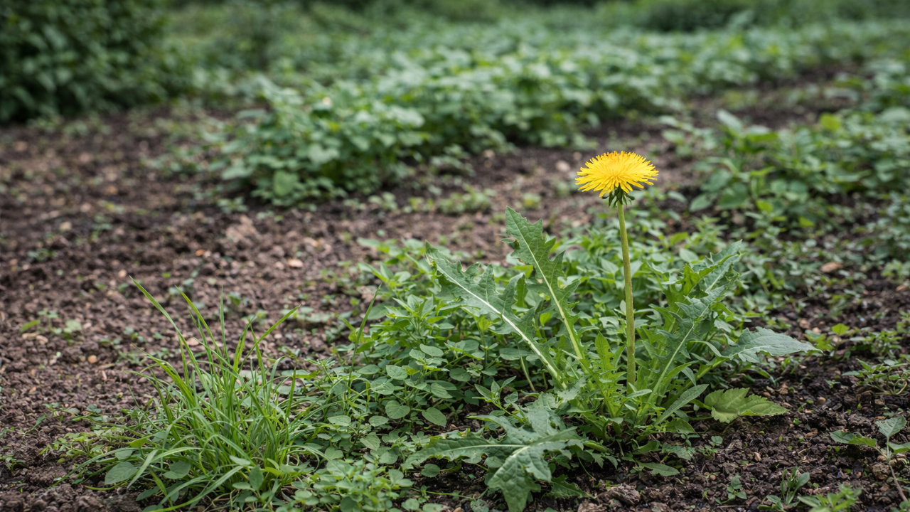Wortelonkruid als indicatorplant