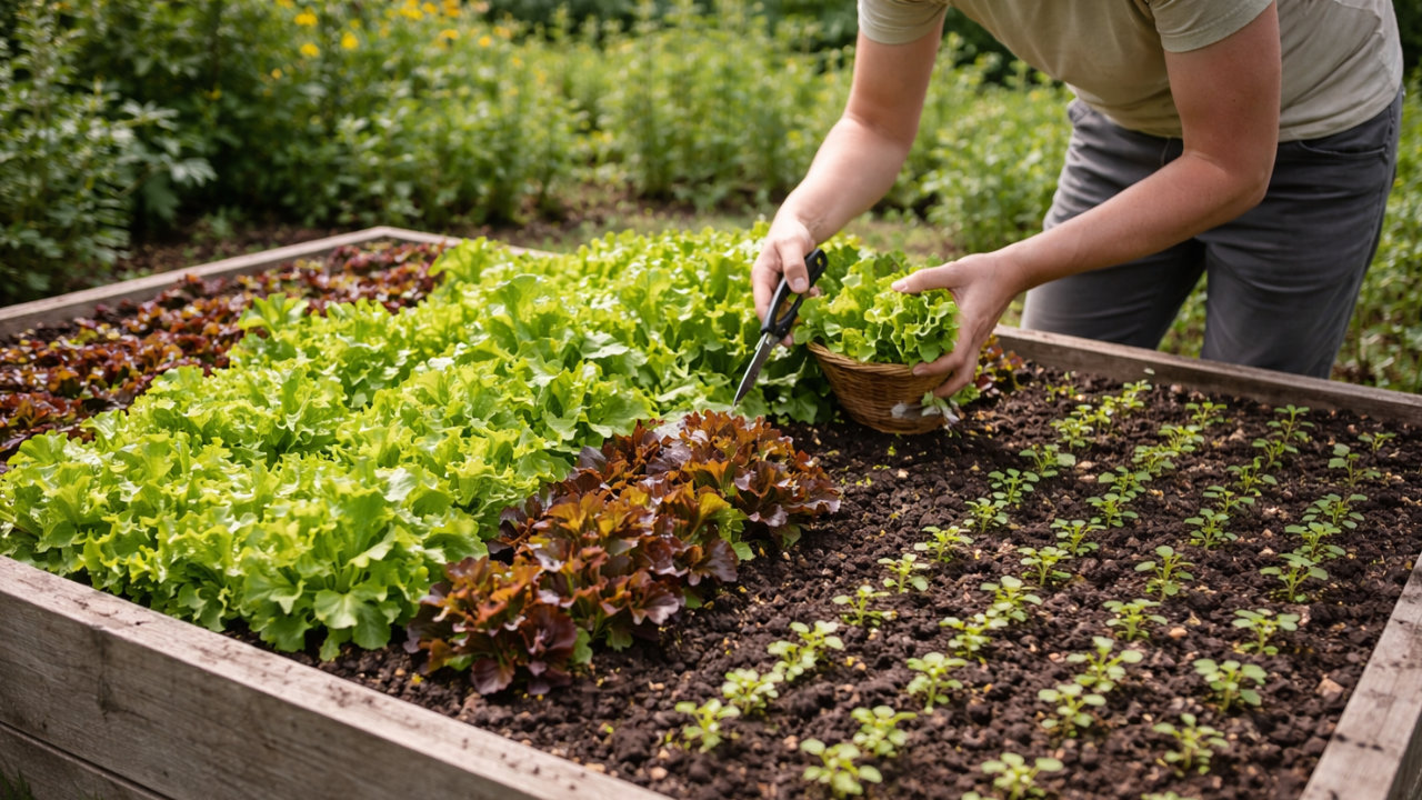 Regelmatig oogsten voor langere productie