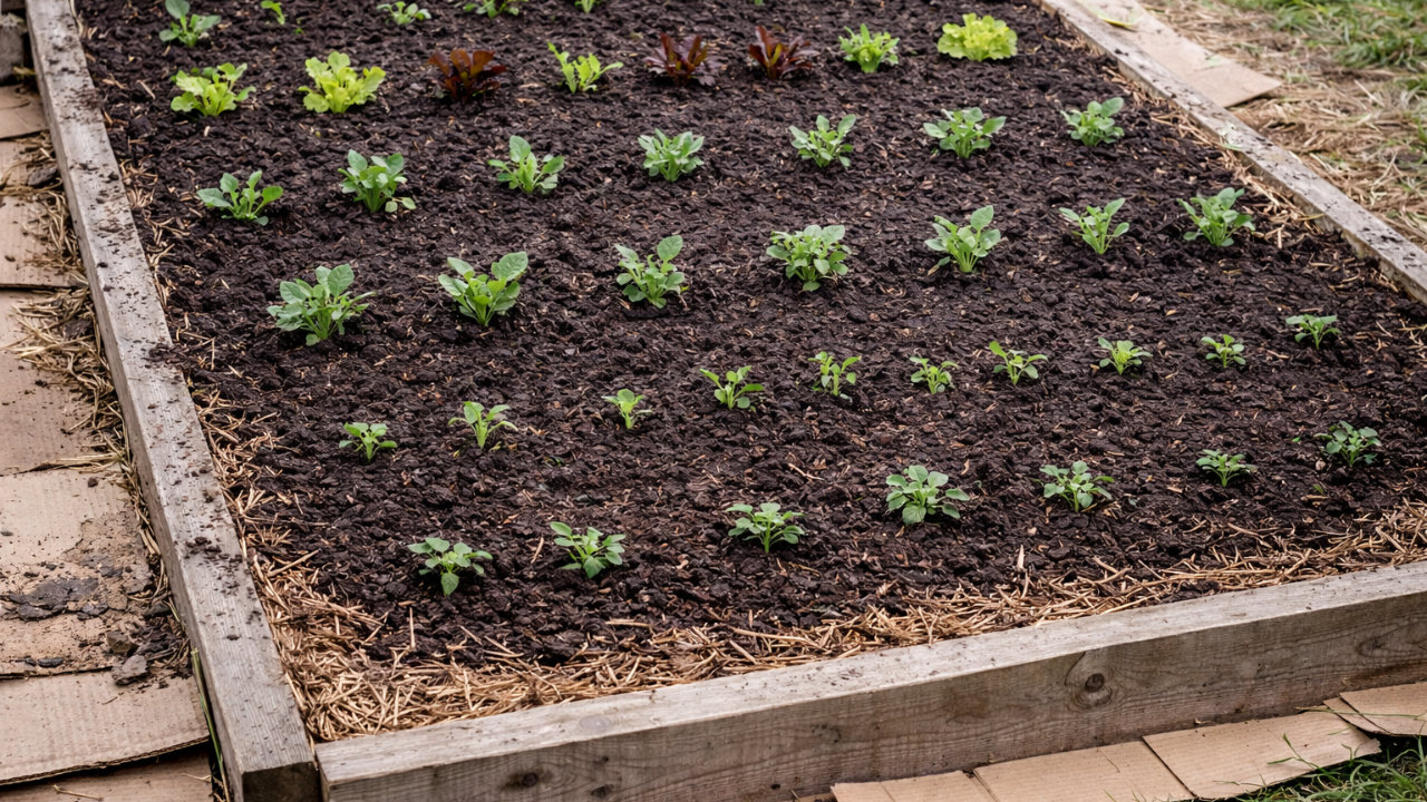 Bed zonder spitten met kruimelige bodem