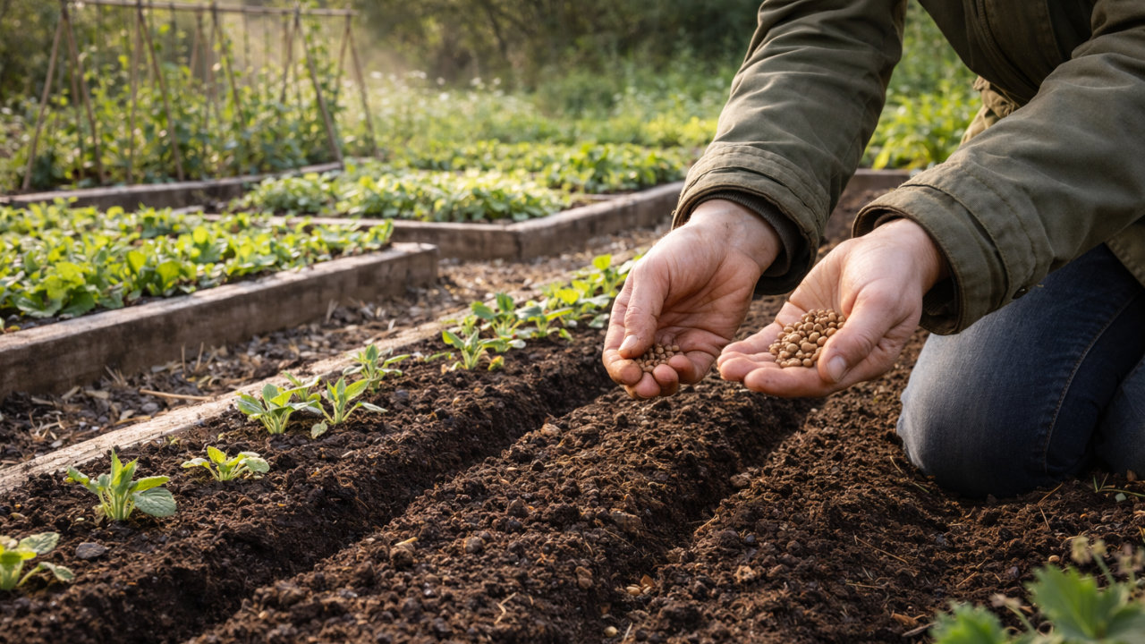 rustig plannen in het voorjaar